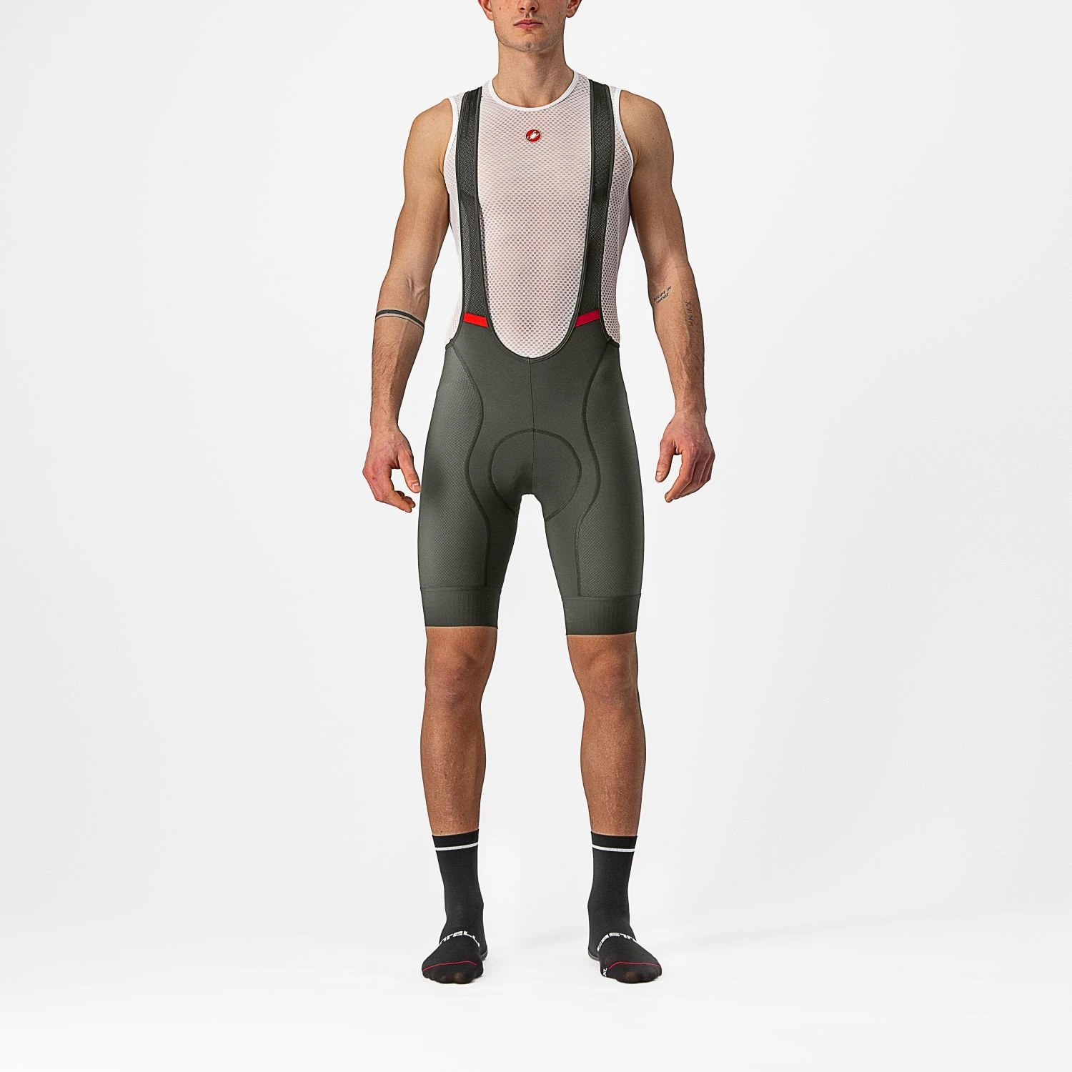 Castelli Competizione Bibshort Donkergroen Heren 3 Castelli Competizione Bibshort Donkergroen Heren