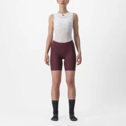 Castelli Prima Short Rood Dames