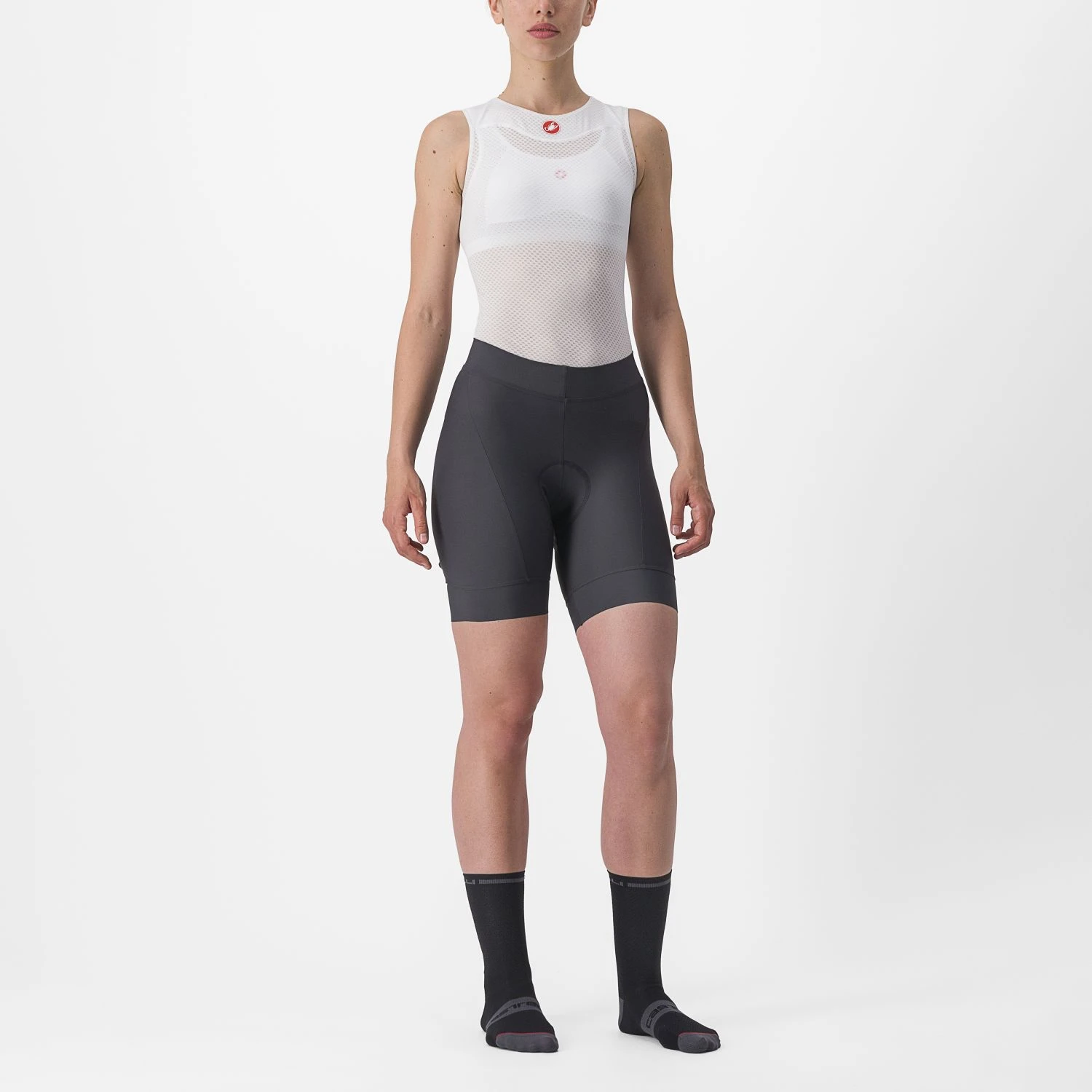 Castelli Prima Short Donkergrijs Dames 3 Castelli Prima Short Donkergrijs Dames