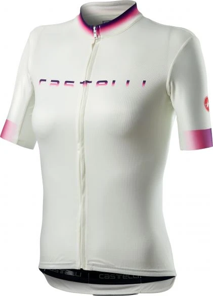 Castelli Gradient Fietsshirt Wit Dames 3 Castelli Gradient Fietsshirt Wit Dames
