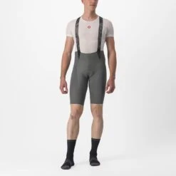 Castelli Free Aero RC Bibshort Donkergrijs Heren