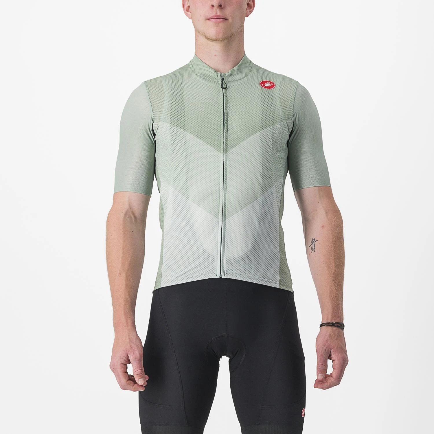 Castelli Endurance Pro Korte Mouw Fietsshirt Groen Heren 3 Castelli Endurance Pro Korte Mouw Fietsshirt Groen Heren