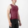 Castelli Pro Mesh 2.0 Mouwloos Ondershirt Rood Heren -Castelli 01 4523023