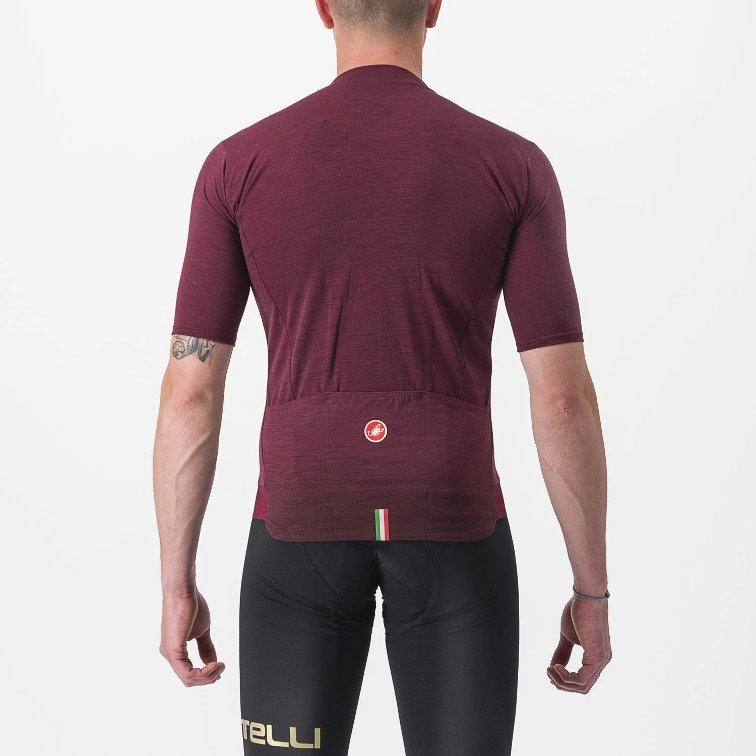Castelli Essenza Fietsshirt Korte Mouw Rood Heren 4 Castelli Essenza Fietsshirt Korte Mouw Rood Heren - Afbeelding 2