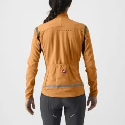 Castelli Perfetto RoS 2 Lange Mouw Fietsjack Oranje Dames -Castelli 02 4522543 883