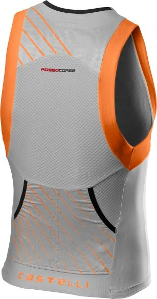 Castelli Free Tri Top Zilvergrijs Heren 4 Castelli Free Tri Top Zilvergrijs Heren - Afbeelding 2