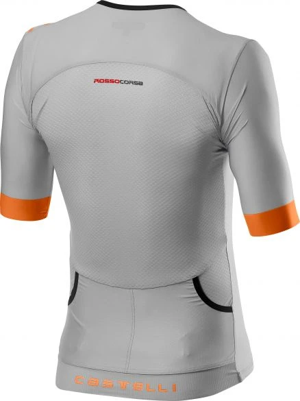 Castelli Free Speed 2 Race Tri Top Zilvergrijs Heren 4 Castelli Free Speed 2 Race Tri Top Zilvergrijs Heren - Afbeelding 2
