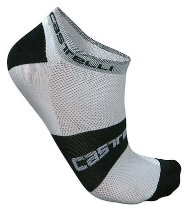 Castelli Fietssokken Lowboy Sock Wit 7069-001 3 Castelli Fietssokken Lowboy Sock Wit 7069-001
