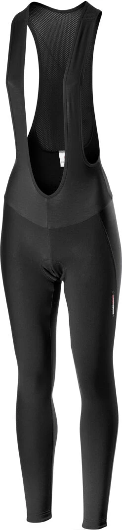 Castelli Meno Wind W Bibtight Zwart Dames