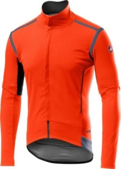 Castelli Perfetto RoS Convertible Jacket Oranje Heren