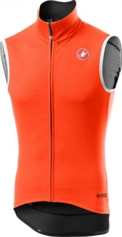 Castelli Perfetto RoS Vest Fietsshirt Oranje Heren