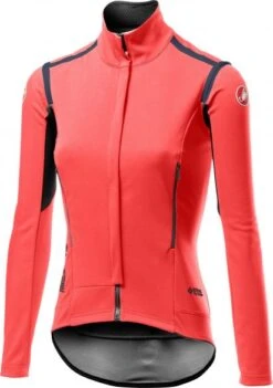 Castelli Perfetto RoS Lange Mouw Jacket Roze Dames