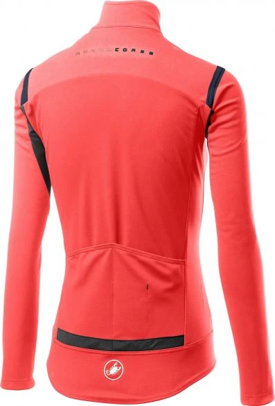 Castelli Perfetto RoS Lange Mouw Jacket Roze Dames 4 Castelli Perfetto RoS Lange Mouw Jacket Roze Dames - Afbeelding 2