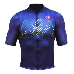Castelli Giungla SS Fietsshirt Paars/groen Heren