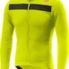 Castelli Puro 3 Lange Mouw Fietsshirt Geel Heren -Castelli 4518511 032