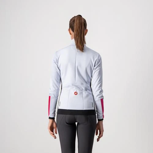 Castelli Dinamica Lange Mouw Fietsjack Grijs Dames 4 Castelli Dinamica Lange Mouw Fietsjack Grijs Dames - Afbeelding 2