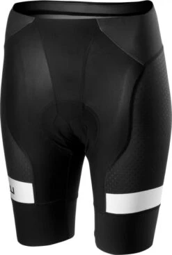 Castelli Free Aero 4 W Short Team Zwart/wit Dames