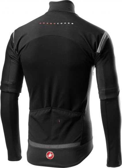 Castelli Perfetto RoS Convertible Jacket Zwart Heren 4 Castelli Perfetto RoS Convertible Jacket Zwart Heren - Afbeelding 2