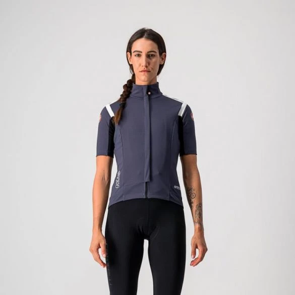 Castelli Gabba RoS W Korte Mouw Fietsshirt Donkerblauw Dames 3 Castelli Gabba RoS W Korte Mouw Fietsshirt Donkerblauw Dames