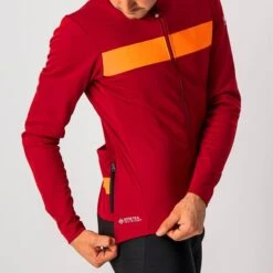 Castelli Raddoppia 3 Fietsjack Rood Heren 10 Castelli Raddoppia 3 Fietsjack Rood Heren -Castelli 4521503 622 04