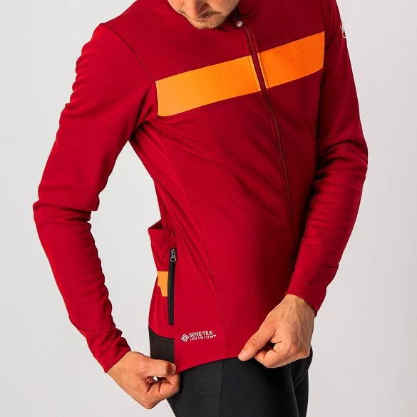 Castelli Raddoppia 3 Fietsjack Rood Heren 5 Castelli Raddoppia 3 Fietsjack Rood Heren - Afbeelding 3