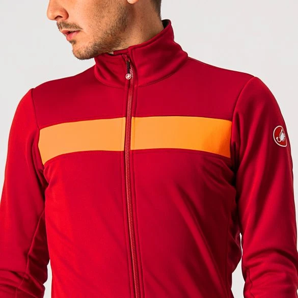 Castelli Raddoppia 3 Fietsjack Rood Heren 4 Castelli Raddoppia 3 Fietsjack Rood Heren - Afbeelding 2