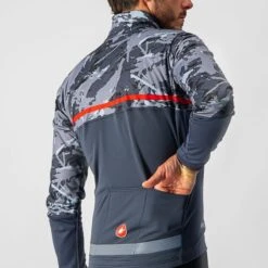 Castelli Finestre Lange Mouw Fietsjack Blauw Heren -Castelli 4521505 070 03