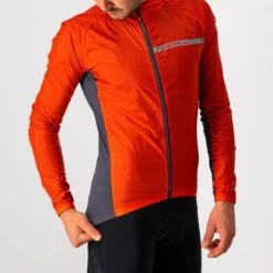 Castelli Squadra Stretch Fietsjack Rood Heren -Castelli 4521511 656 03