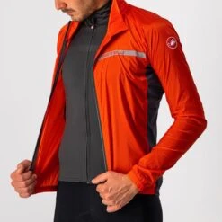 Castelli Squadra Stretch Fietsjack Rood Heren -Castelli 4521511 656 04