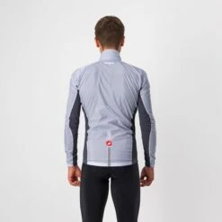 Castelli Squadra Stretch Fietsjack Zilvergrijs Heren -Castelli 4521511 870 02