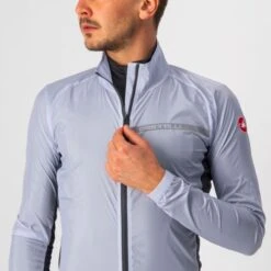Castelli Squadra Stretch Fietsjack Zilvergrijs Heren -Castelli 4521511 870 03