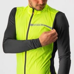 Castelli Squadra Stretch Mouwloos Vest Geel Heren -Castelli 4521512 032 04