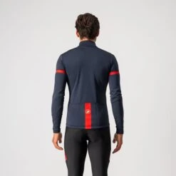 Castelli Fondo 2 Lange Mouw Fietsshirt Blauw Heren -Castelli 4521513 414 02