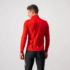Castelli Pericolo Lange Mouw Fietsshirt Rood Heren -Castelli 4521514 023 02