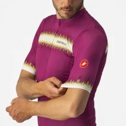 Castelli Grimpeur Korte Mouw Fietsshirt Rood Heren -Castelli caastelli grimeur heren fietshirt 22020 12