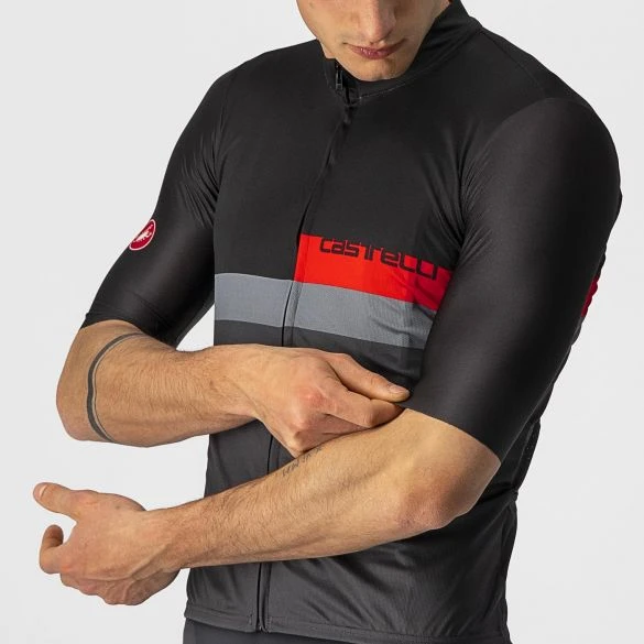 Castelli A Blocco Fietsshirt Korte Mouw Zwart Heren 5 Castelli A Blocco Fietsshirt Korte Mouw Zwart Heren - Afbeelding 3
