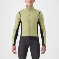 Castelli Alpha RoS 2 Fietsjack Licht Groen Heren