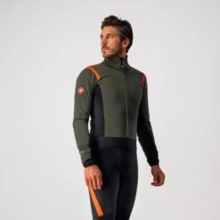 Castelli Alpha RoS 2 Fietsjack Groen Heren -Castelli castelli alpha ros 2 fietsjack heren groen 4520502 075 03