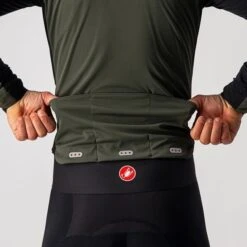 Castelli Alpha RoS 2 Fietsjack Groen Heren -Castelli castelli alpha ros 2 fietsjack heren groen 4520502 075 04