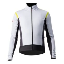Castelli Alpha RoS 2 Light Fietsjack Silvergrijs Heren