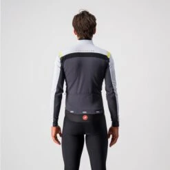 Castelli Alpha RoS 2 Light Fietsjack Silvergrijs Heren -Castelli castelli alpha ros 2 light fietsjack heren grijswit 4520503 870 02