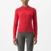 Castelli Anima 4 Fietsshirt Lange Mouw Rood Dames -Castelli castelli anima 4 long sleeve jersey 01 4523044 081