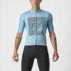 Castelli Bagarre Korte Mouw Fietsshirt Blauw Heren 2 Castelli Bagarre Korte Mouw Fietsshirt Blauw Heren -Castelli castelli bagarre fietsshirt heren blauw 22018 479 01