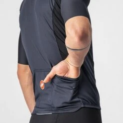 Castelli Bagarre Korte Mouw Fietsshirt Zwart Heren -Castelli castelli bagarre fietsshirt heren zwart 22018 085 03