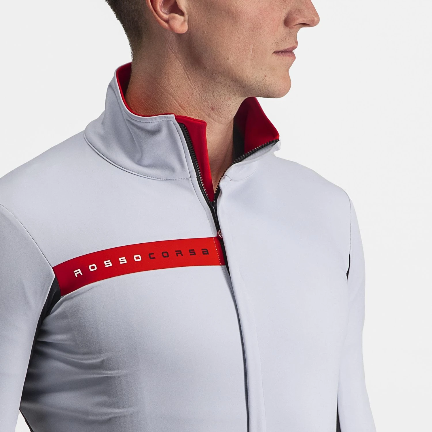 Castelli Beta RoS Fietsjack Zilvergrijs Heren 5 Castelli Beta RoS Fietsjack Zilvergrijs Heren - Afbeelding 3