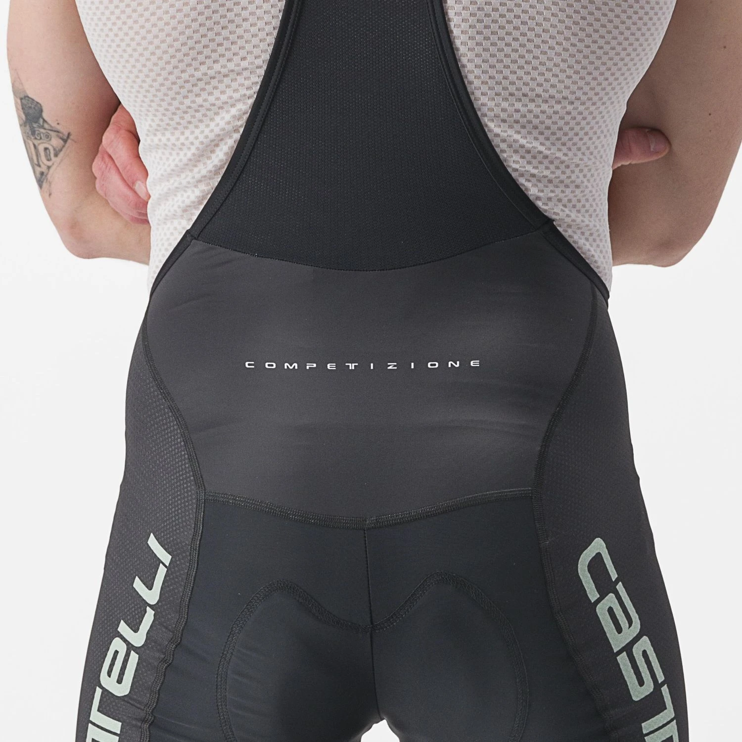 Castelli Competizione Kit Bibshort Zwart/lichtgroen Heren 9 Castelli Competizione Kit Bibshort Zwart/lichtgroen Heren - Afbeelding 7