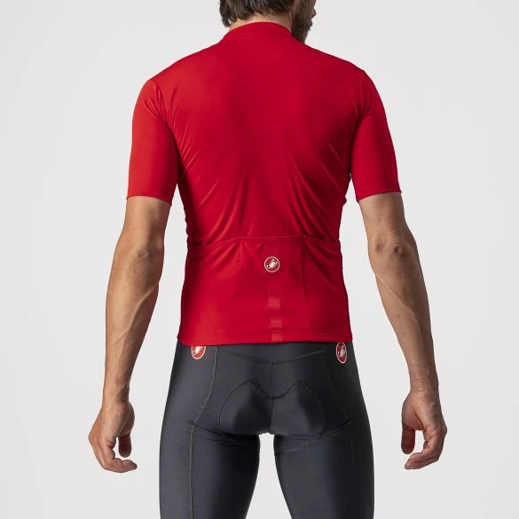 Castelli Classifica Fietsshirt Korte Mouw Rood Heren 4 Castelli Classifica Fietsshirt Korte Mouw Rood Heren - Afbeelding 2