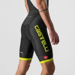 Castelli Competizione Kit Bibshort Zwart/groen Heren -Castelli castelli competzione kit bibshort heren groen 22003 383 03