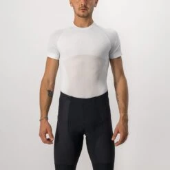 Castelli Core Seamless Ondershirt Korte Mouw Wit Heren
