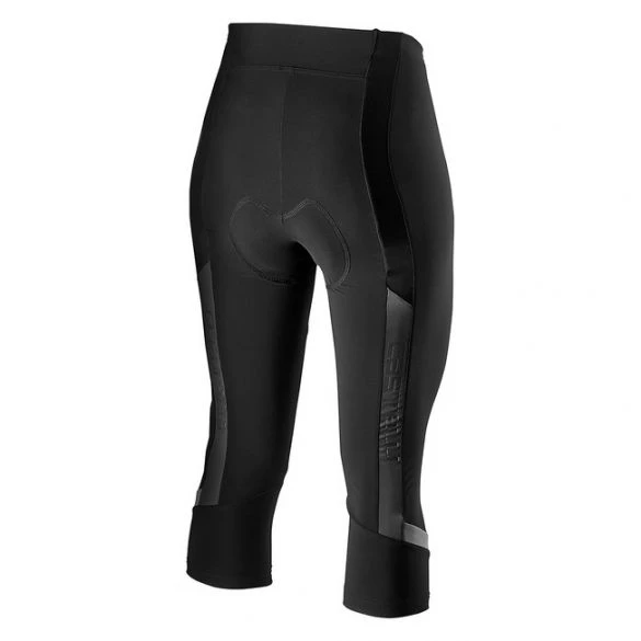 Castelli Velocissima 2 Fietsbroek 3/4 Zwart Dames 4 Castelli Velocissima 2 Fietsbroek 3/4 Zwart Dames - Afbeelding 2